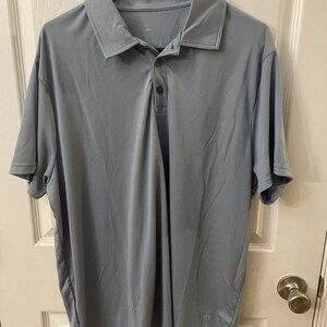 Coastal Swell Gray Men’s Polo Shirt Size 2X‎